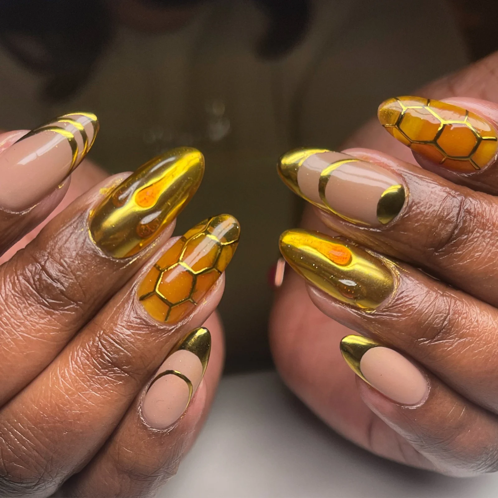 Sad Girl Nails work photo 2